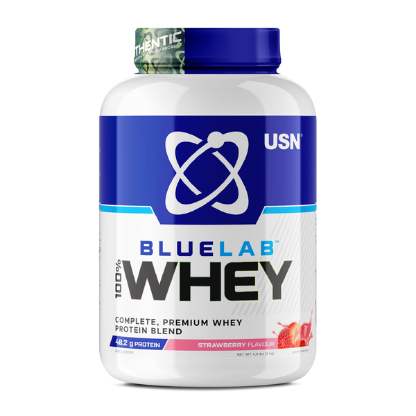 BlueLab 100% Whey Protein - Strawberry - 2kg