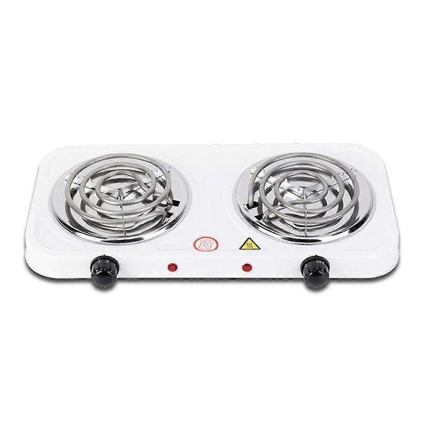 Twin Electric Spiral Hot Plate Stove-1500W + 1500W
