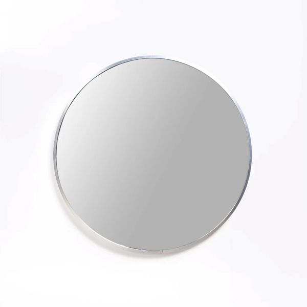 Orion Round Mirror,Wall Mounted Vanity Mirror - Sliver