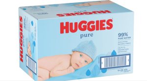 Huggies 12 Pack Pure Wipes