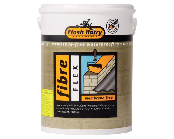 Flash Harry Fibre Flex Waterproofing - Green (1L)