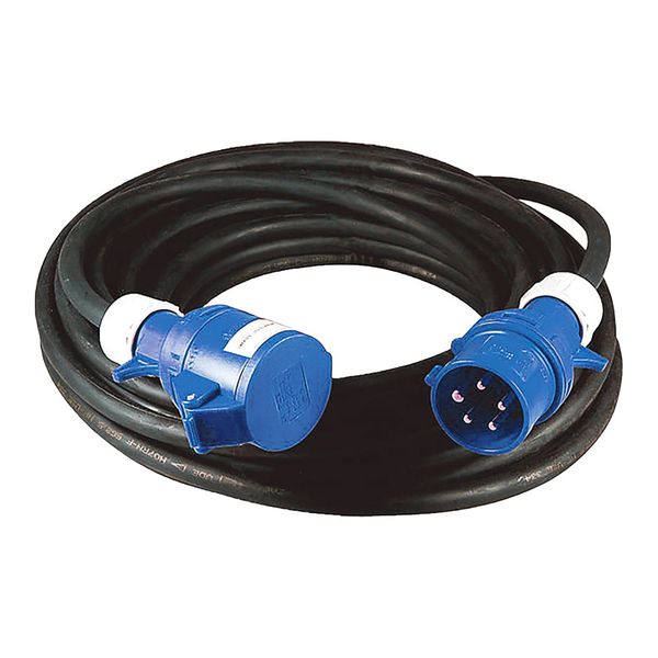 IEC309 16A 2P+E Rubber Extension Cord IP44 10m