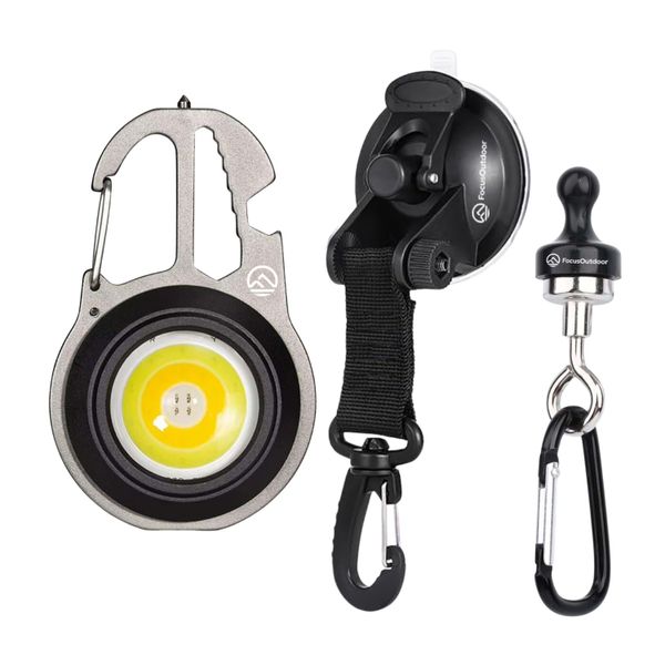 FocusOutdoor 500lm Rechargeable LED Flashlight