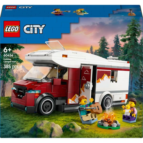 LEGO® City Holiday Adventure Camper Van Toy Vehicle Set 60454