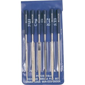 Senator 16cm 150 Diamond File Set 6 Piece