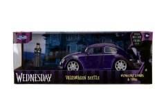 Jada Wednesday VW Beetle 1:24 with Figure