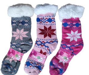 Women Thick Boots Heat Socks Cold Weather-Assorted