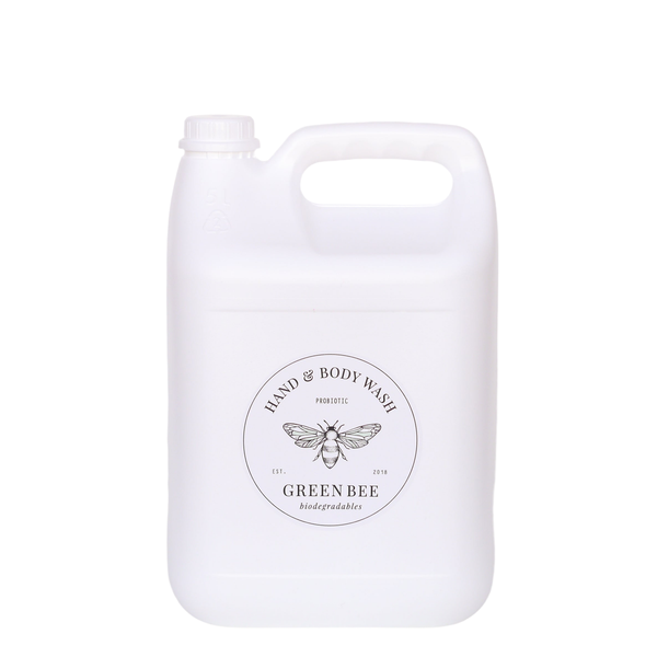 Green Bee Natural Probiotic Hand &amp; Body Wash - 5 litre refill