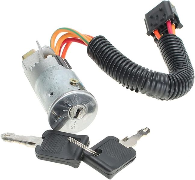 Ignition Lock Switch Ignition + 2 Keys 7701471098 Compatible with Renault