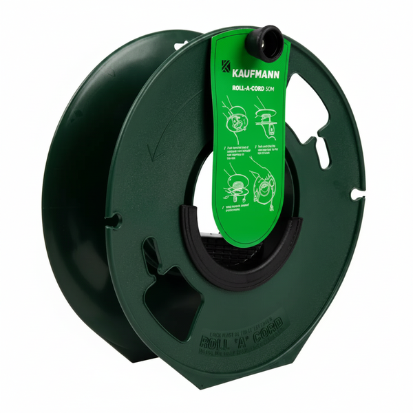 Kaufmann Large Green Garden Hose - Durable PVC Reinforced 320mm