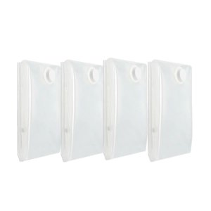 Deli Vusign Transparent Vacuum Storage Bag 50x70cm Transparent 4 Pcs