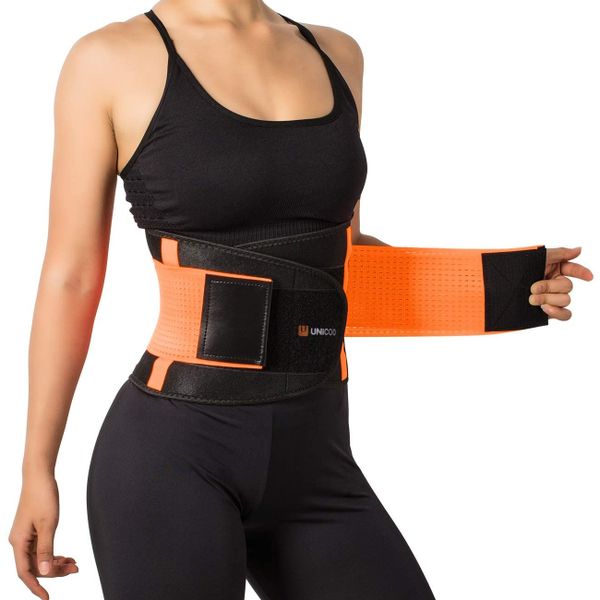 Unicoo Instant Slim Body Shaper &amp; Waist Trainer Belt - Red