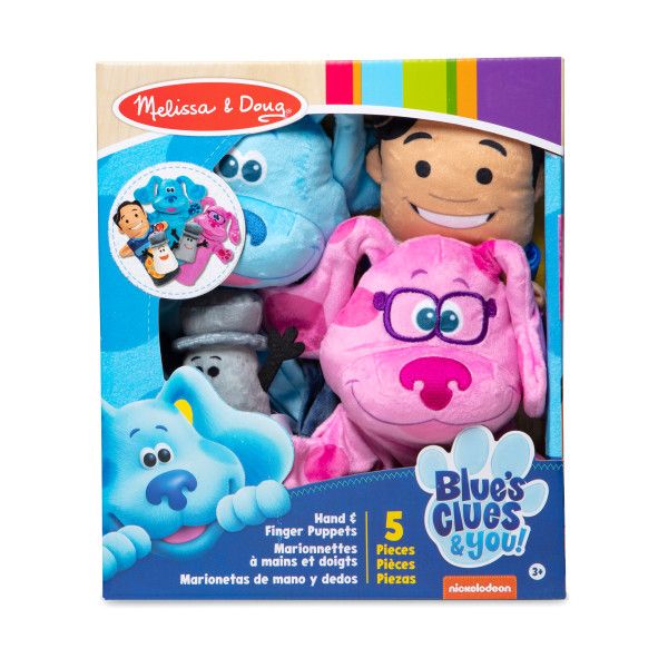 Melissa &amp; Doug Blues Clues &amp; You Hand &amp; Finger Puppets