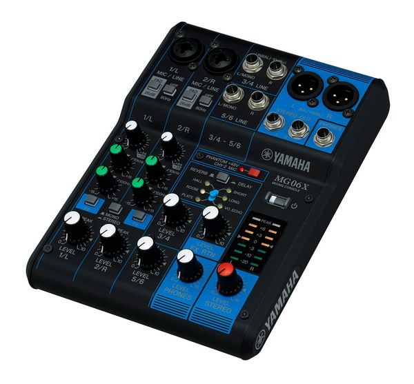 Yamaha Instruments MG06X Mixing Console with Effects