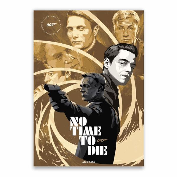 No Time To Die Movie Poster - A1