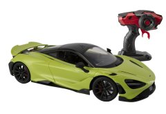 RW Toys 1/12 R/C Mclaren 765LT (10km/h) - Green (38cm) with USB Charger