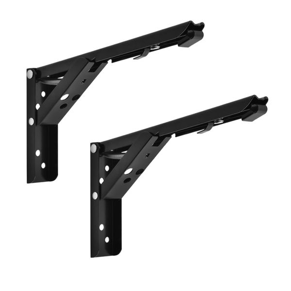 Home Tools Triangle Folding Angle Bracket Heavy Support Adjustable 2 Set