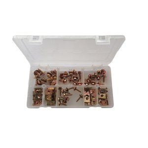 Self-Tapper with Washer and Speed Clips Set 81 Piece
