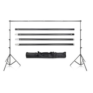Lightweight Portable Photo-Video On-The-Go Kit - DW Background Stand 2