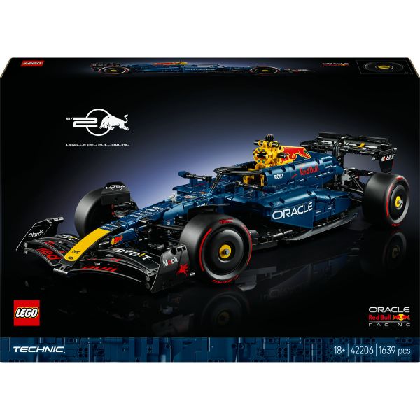 LEGO Technic Oracle Red Bull Racing RB20 F1 Car Model Kit 42206