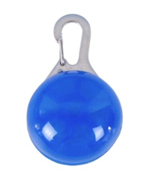 LED Light up Dog Tag- Blue