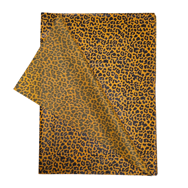 Leopard Print Tissue Paper 50x70cm - 25 Sheets (Premium 17gsm Wrap)