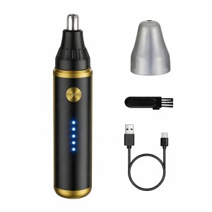 USB Rechargeable Nose Hair Trimmer 500mAh for Nose Ear Eyebrow