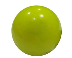 Alfa Plain Hockey Ball - Lumo Yellow (Pack of 6)