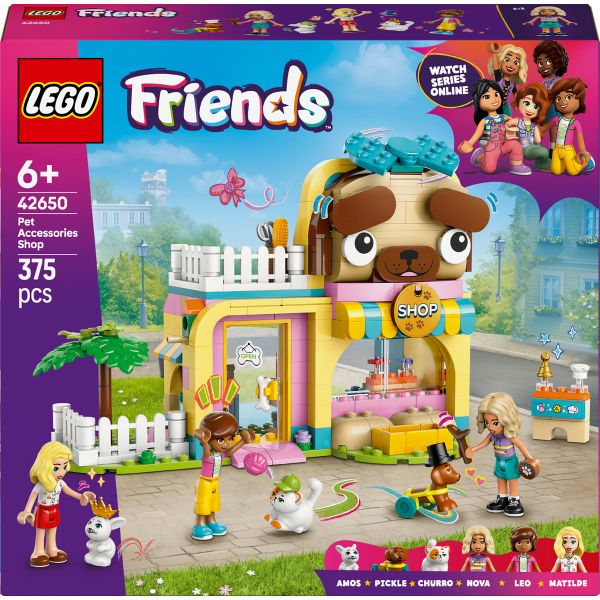 LEGO® Friends Pet Accessories Shop Toy Building Playset 42650