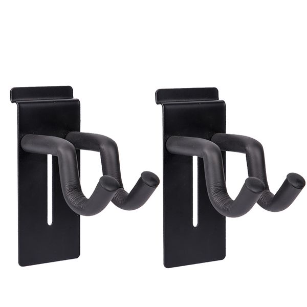 Alanes Portable Groove Plate Style Hanger Hook For Ukulele Guitar - Set of 2