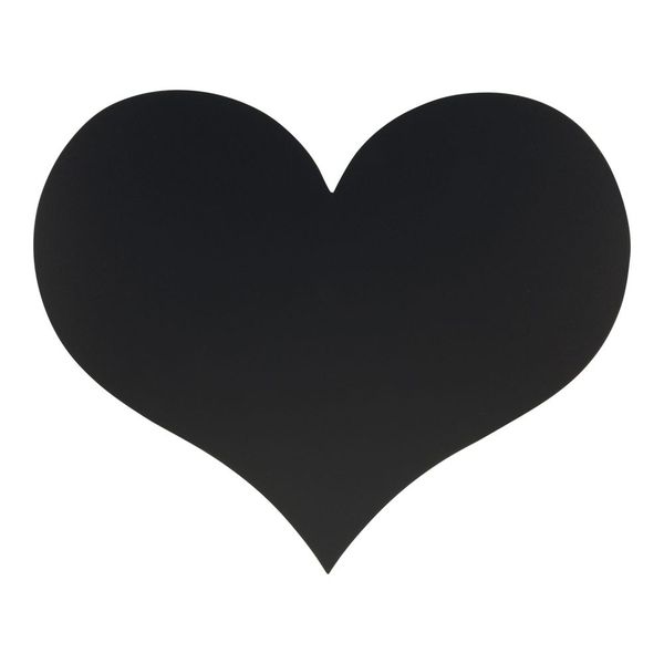 Securit Heart Wall Chalkboard &amp; Chalkmarker