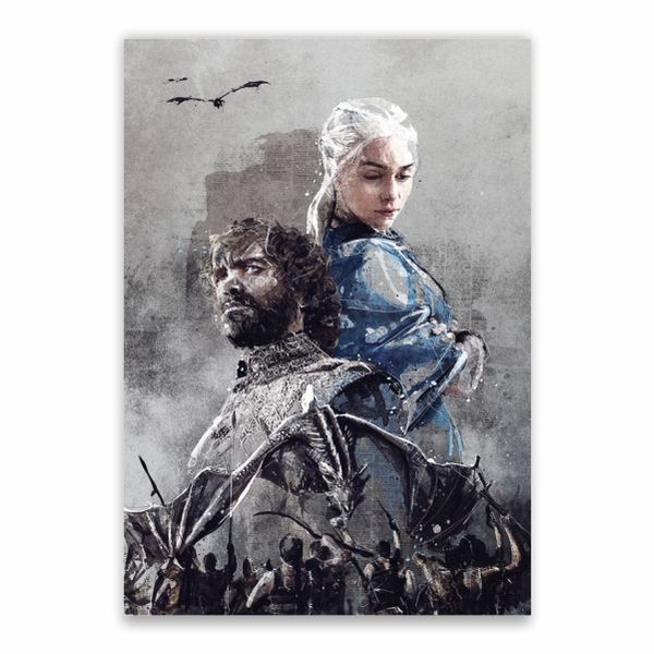 Game of Thrones Painting Poster - A1