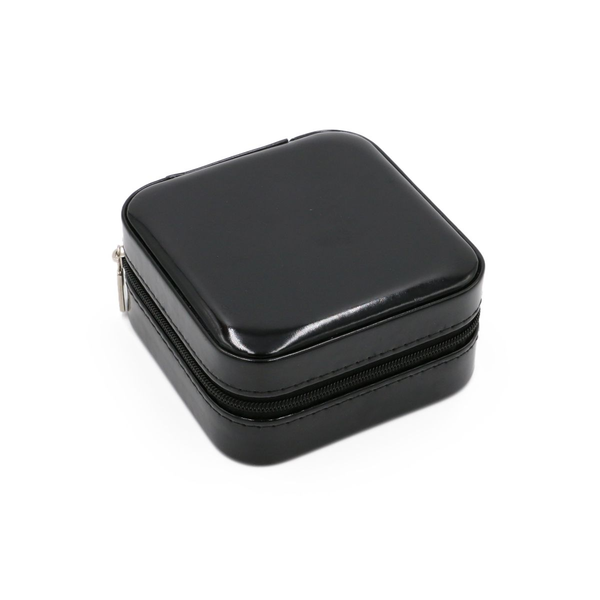 Mini Portable Travel Jewellery Box - Black
