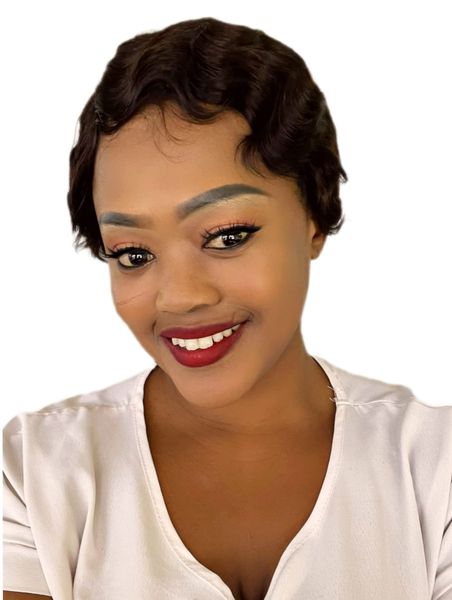 Brazilian Fingerwave Pixie Wig