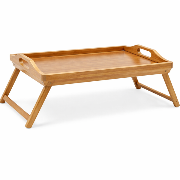 Bamboo Foldable Table - Lightweight, Eco, Portable
