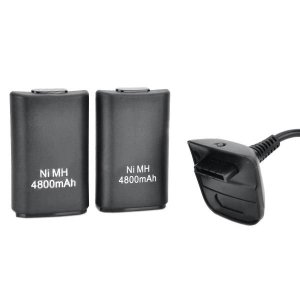 Hi-Tech 3 in 1 4800mAh Battery Pack for Xbox 360 Wireless Controller