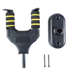 Auto-lock wall guitar hanger