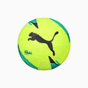 Puma teamFINAL .3 Netball - Lemon Tonic/Spectra Green/Ocean Depth
