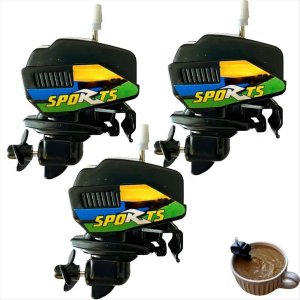 Boat Motor Coffee Stirrer, Portable Electric Mini Stirrer for Beverages, St