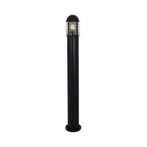 Eurolux - Lourve Narrow Bollard Black