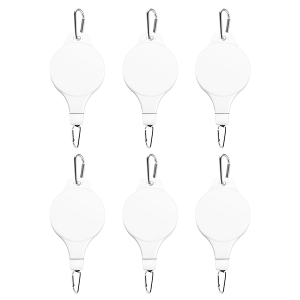 6 Pack Plant Pulley Retractable Hanger Easy Reach Plant Pulley Adjustable H