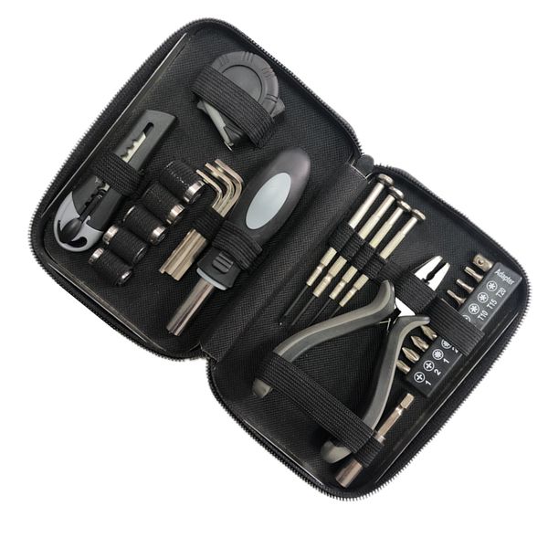 Portable Multi-Purpose Precision Tool Kit with Zipper Case