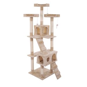Cat Tree Tower Play House for Kitty Scratchers