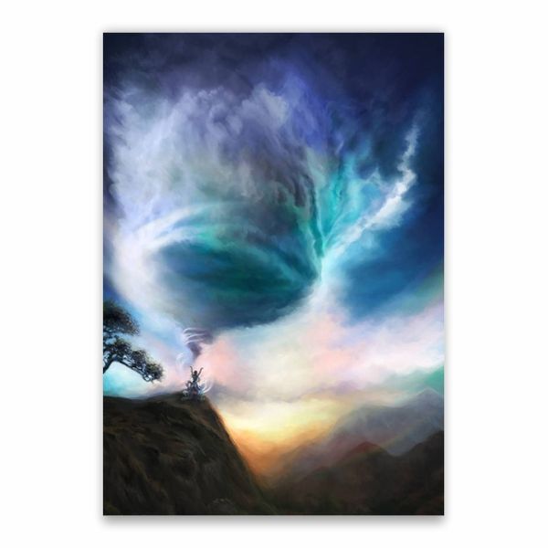 Animated Tornado Poster - A1