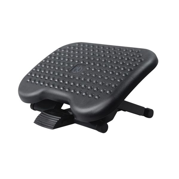 Under Desk Footrest Adjustable Height Comfy Foot Rest with 30 Degree Angle