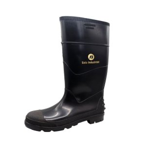 Gumboots Bata Jobber Nstc Black S12