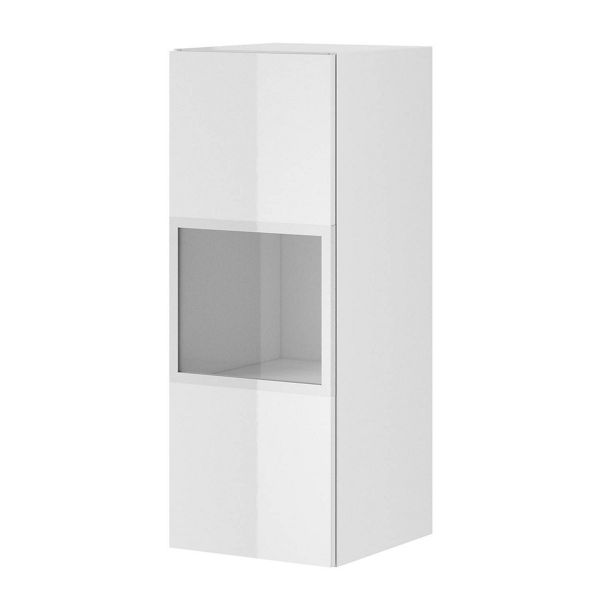 Kelsy Floating Sideboard With Shelves - White