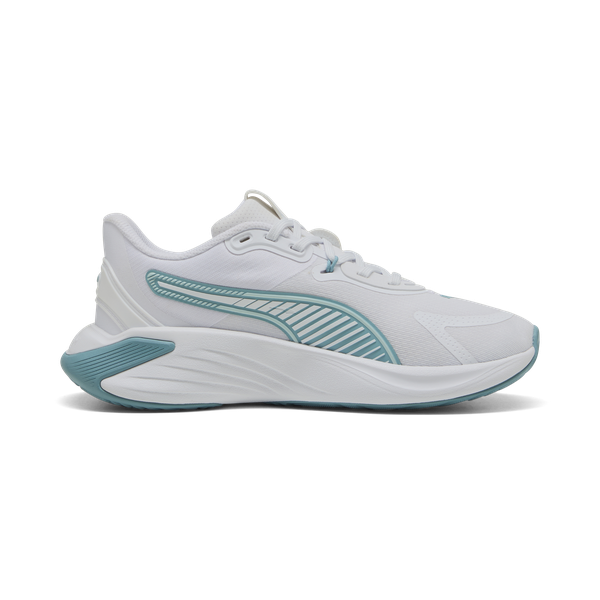 Puma Women's PWR Hybrid Training Shoes - White/Fresh Water/Baltic Sea Blue
