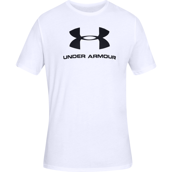 Under Armour Men's Sportstyle Logo Training Shirt White