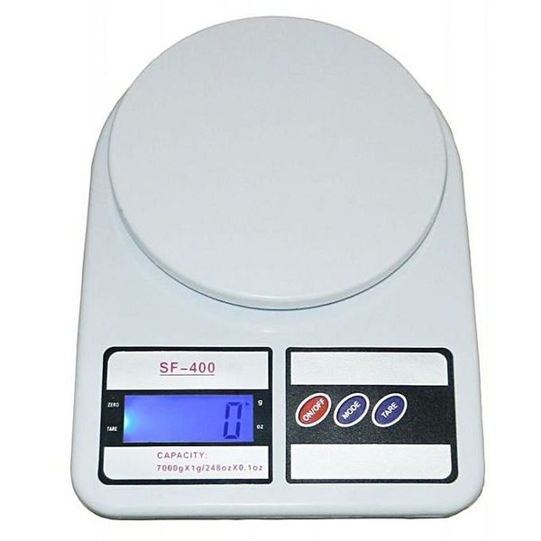 Electronic Kitchen Scale - White